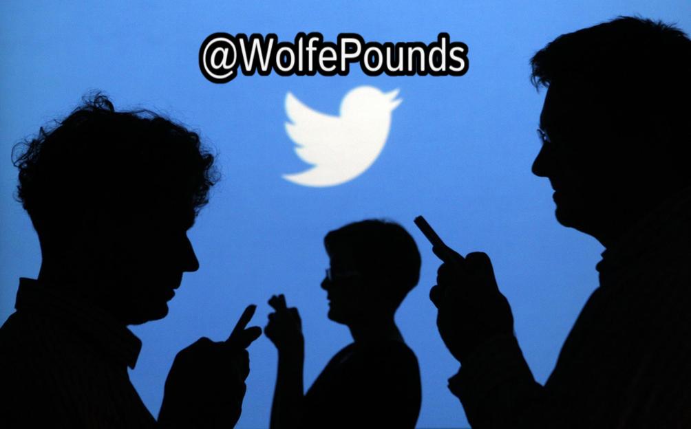 @WolfePounds Twitter @WolfePounds Twitter