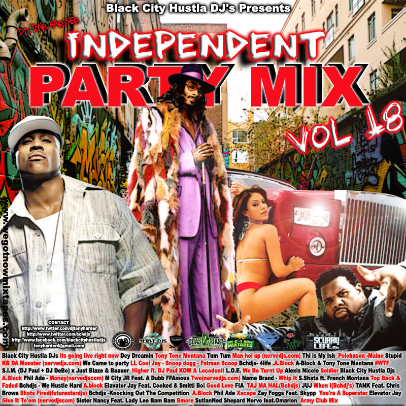 Black City Hustla DJ's Presents Independent Party Mix 18