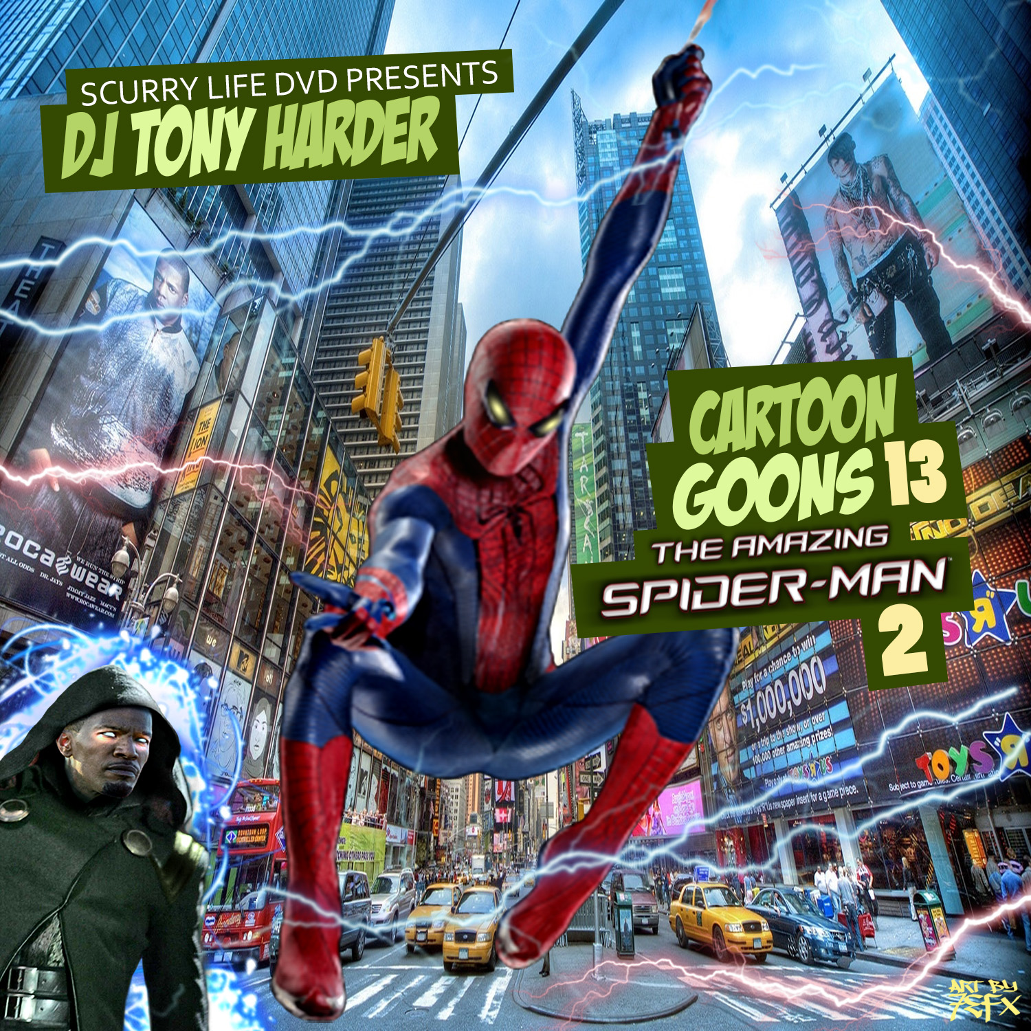 Scurry Life DvD Presents DJ TONY HARDER Cartoon Goons 13