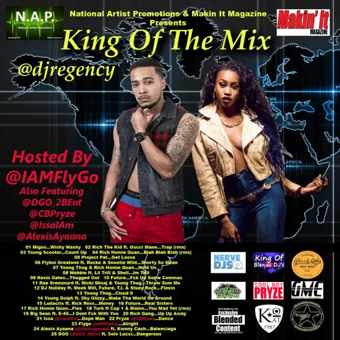 DJ Regency...King Of The Mix 2015 Mixtape #KOM