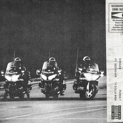 #NERVEDJS PUSHA T @KINGPUSH CIRCLES FET DESIIGNER AND TY DOLLA $