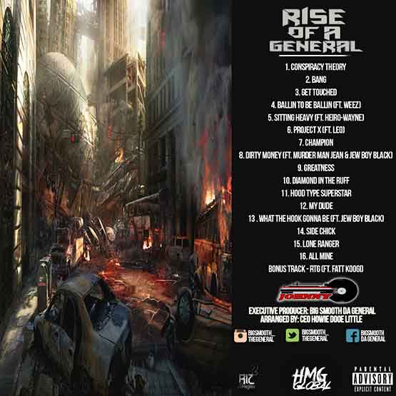RISE OF A GENERAL (Hosted By DJ Johnny' O)