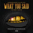 What You Said - Extraordinaire featuring Killer Mike (DJ Mike J Blend)