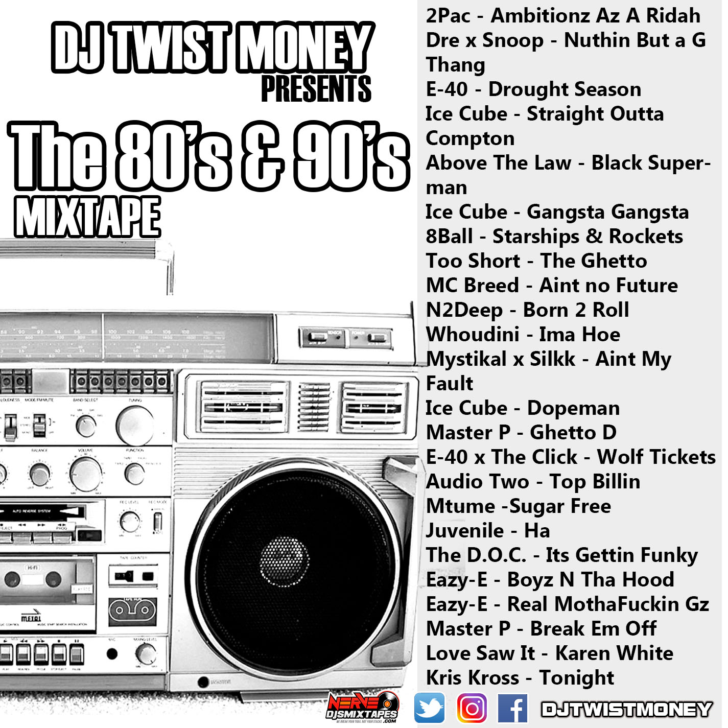 The 80s & 90s Mixtape
