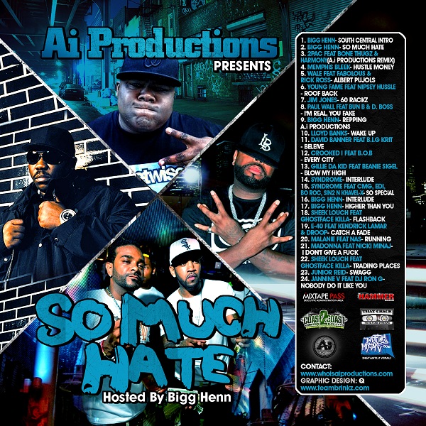 So Much Hate (Hosted By Bigg Henn)