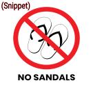 No Sandals (Snippet)