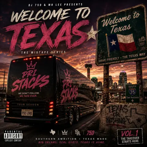 Dj 750 & Mr Lee Presents Welcome To Texas Mixtape Pri Stacks Edition